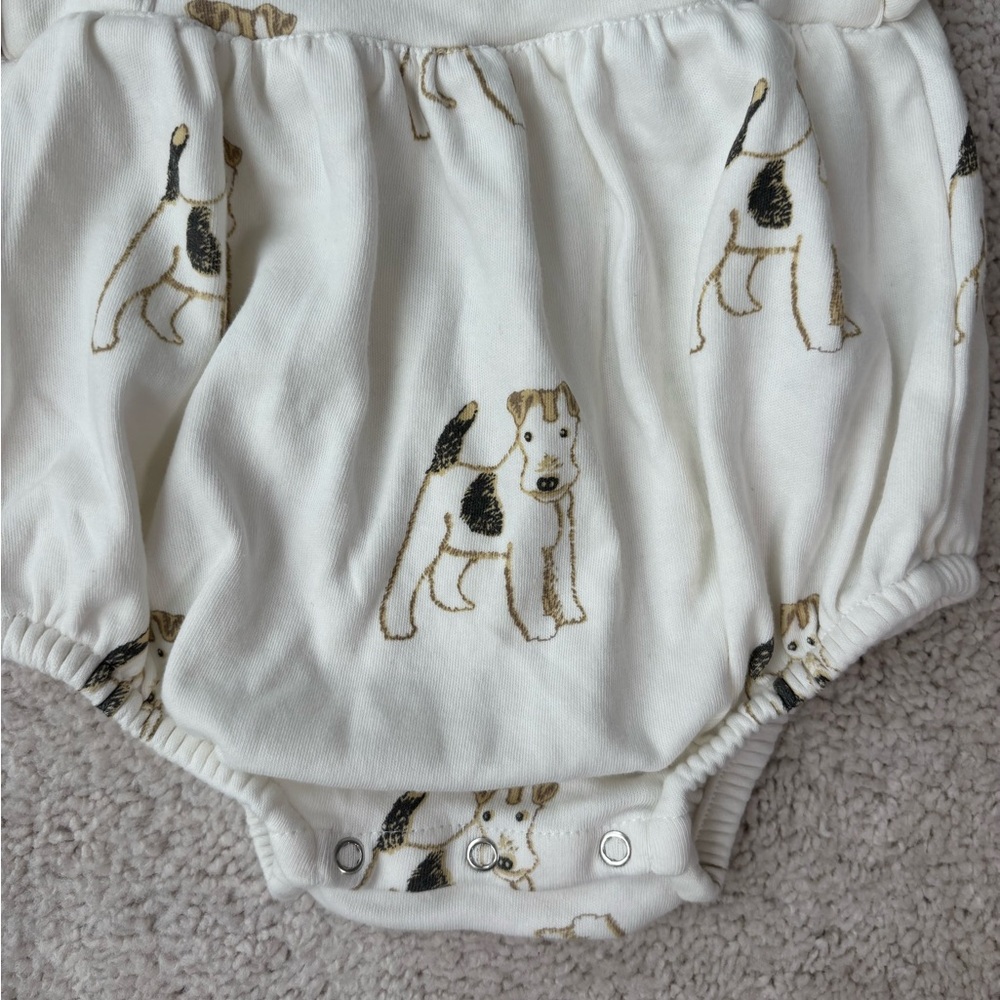 Kate Quinn Terrier Dog Baby Romper - Picture 2 of 8
